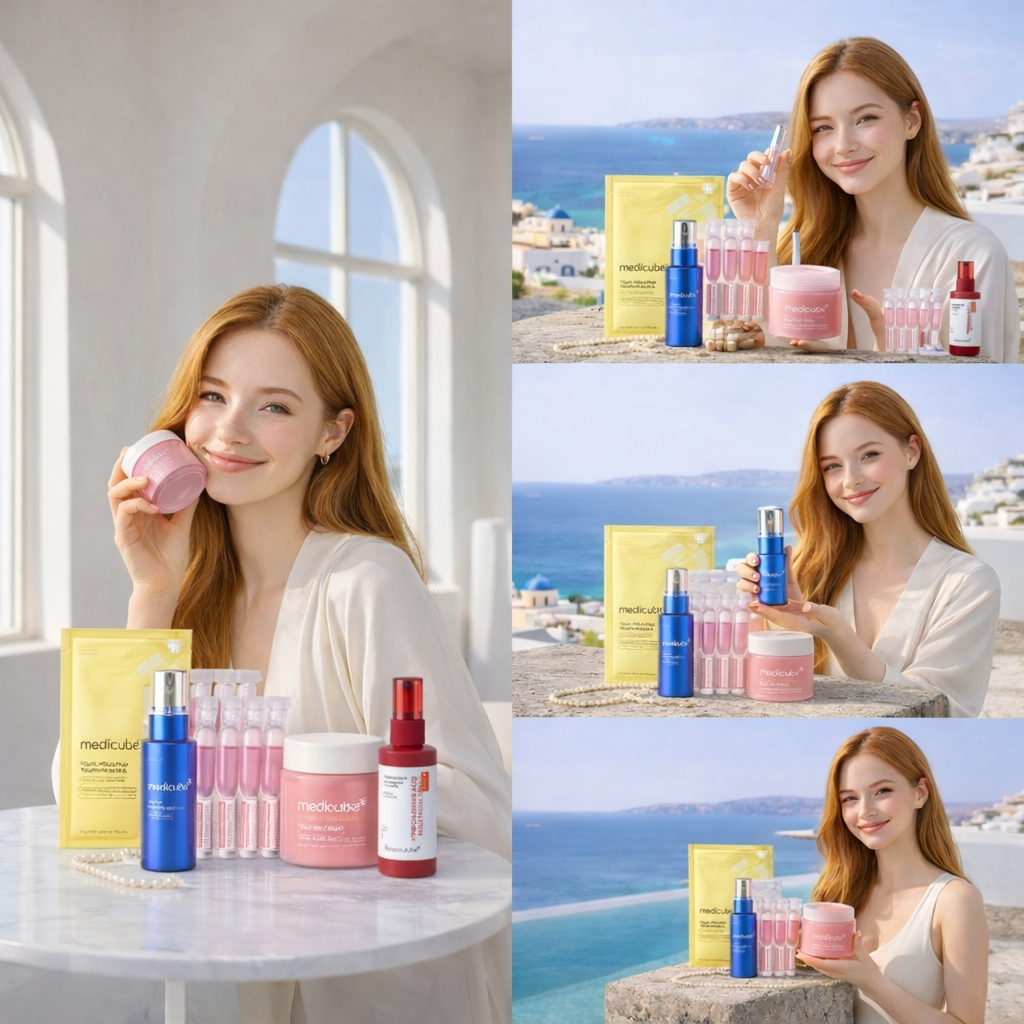 Affordable Glow in a WEEK Set | Includes 8 products | Achieve Glass Glow Skin IN 7 DAYS with Korean Skincare