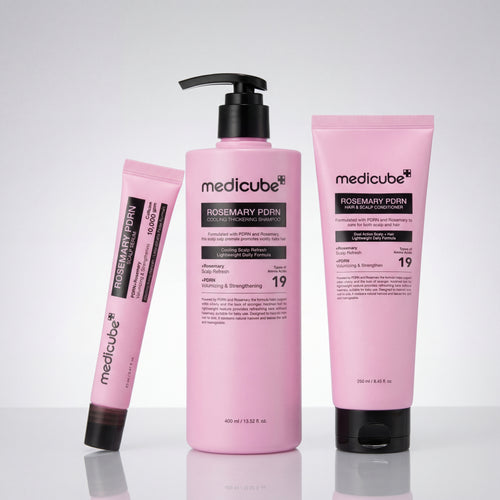 Medicube Rosemary PDRN Scalp-to-Hair Set | 3 Essential Products | Korean Hair Care