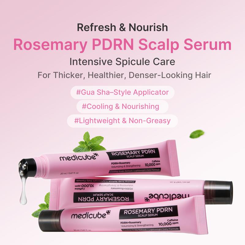 Medicube Rosemary PDRN Scalp-to-Hair Set | 3 Essential Products | Korean Hair Care
