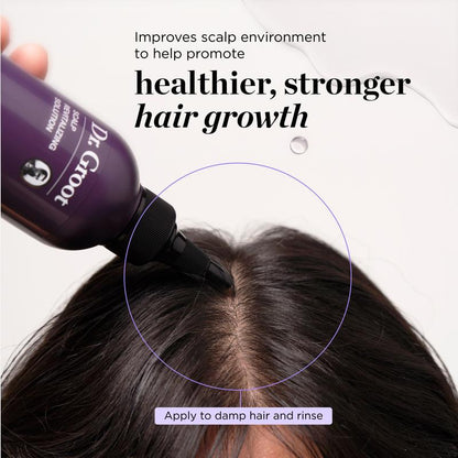 Dr.Groot Complete Set to Reduce Hair Loss, Scalp Revitalizing Solution, Hair Thickening, Biotin