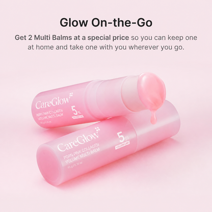 CareGlow® - Korean PDRN Pink Collagen Volume Multi Balm