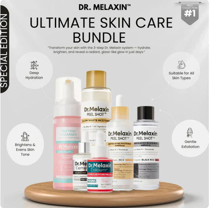 Dr Melaxin Premium Glass Skincare (6-pc Set)™