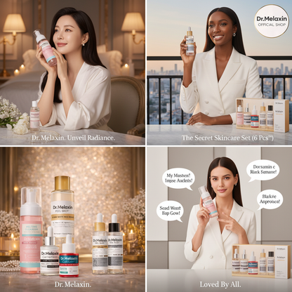 Dr Melaxin Premium Glass Skincare (6-pc Set)™