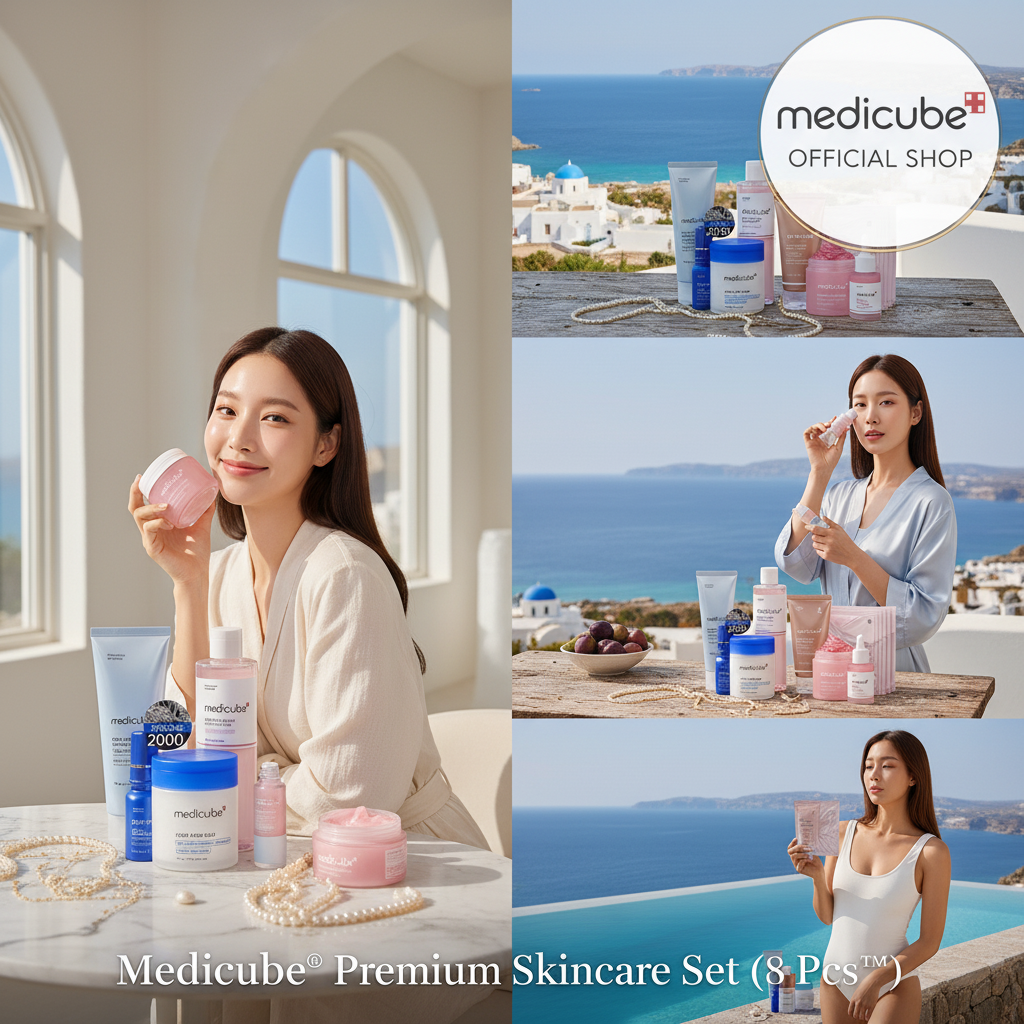 Medicube® Premium Skincare Set (8 Pcs™)