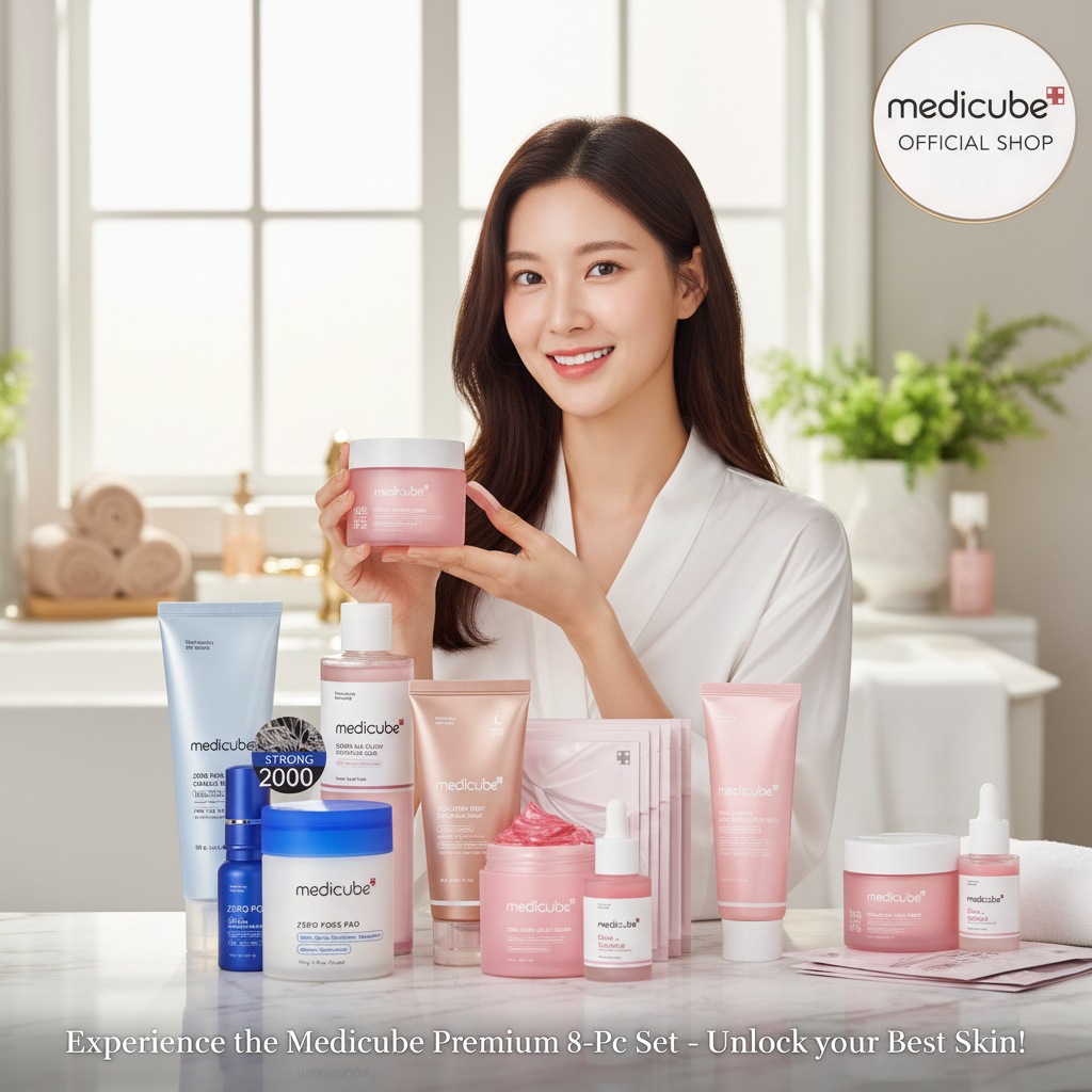 Medicube® Premium Skincare Set (8 Pcs™)