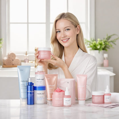 Medicube® Premium Skincare Set | Gentle Skin Glow Routine (8 Pcs™)