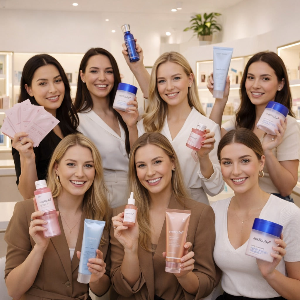 Medicube® Premium Skincare Set | Gentle Skin Glow Routine (8 Pcs™)